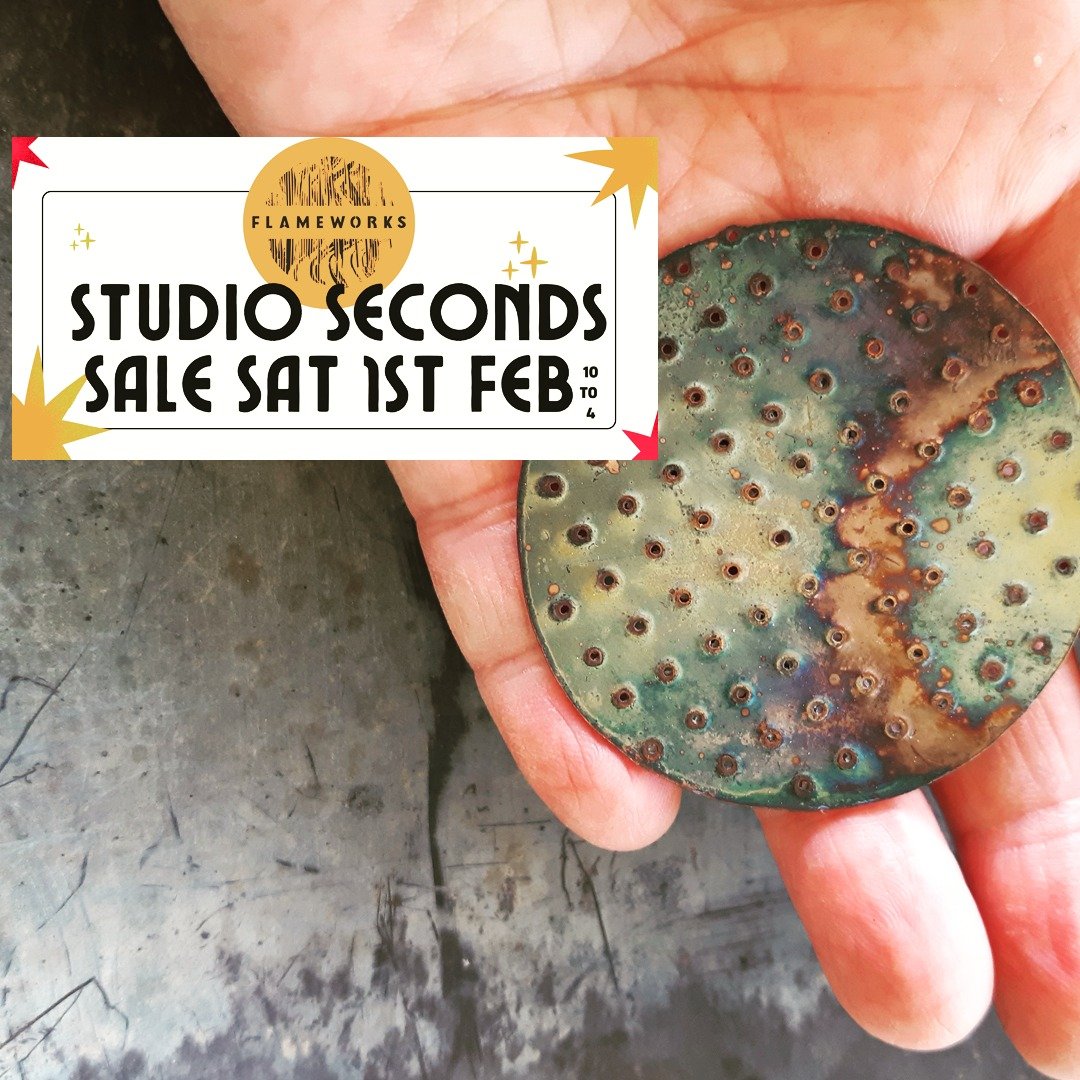 I'm off to the Flameworks studios in Plymouth this Saturday, 1st February, for the Open Studio event. With my MA ceramic research leading to a new avenue to explore it's time to offer up earlier pieces at a reduced price - mostly pristine rather than