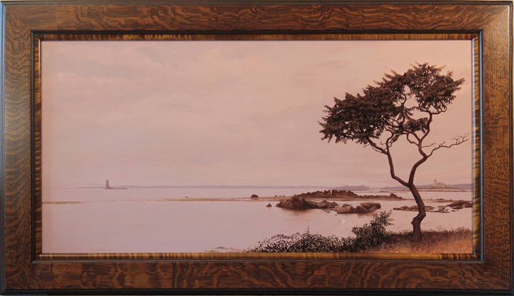 Whaleback Reef - Oil on Panel