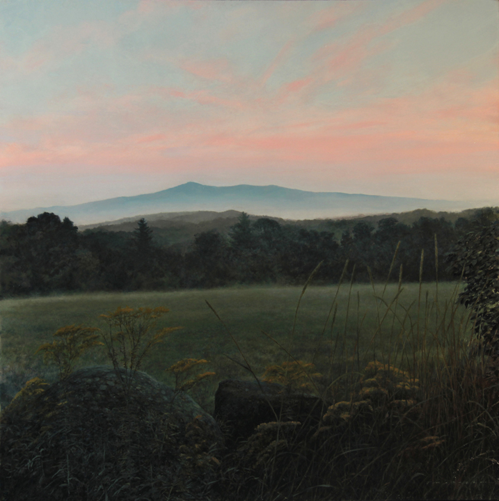 Monadnock Morning Serenity - Oil on Panel