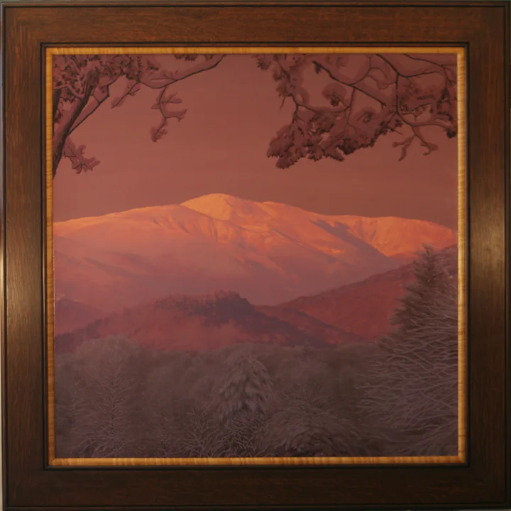Early Snow Mount Washington - Oil on Panel