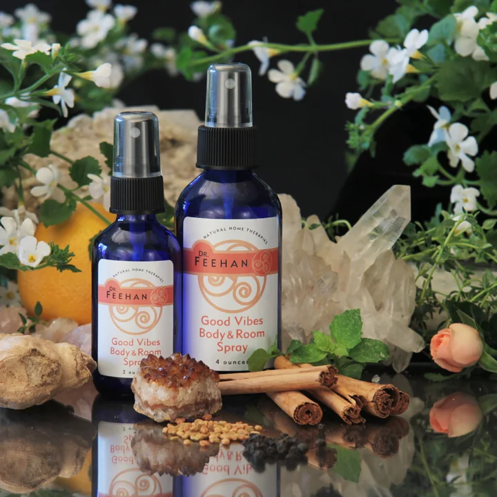Dr. Feehan - Good Vibes Body & Room Spray - Logo and labels
