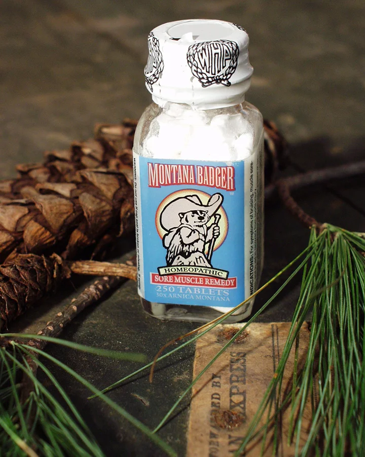 Montana Badger - Sore Muscle Remedy - Illustration and Graphics