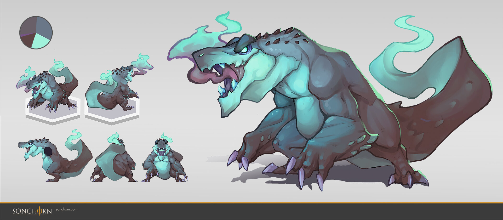 picture Creature Concept Art songhorn creature art studio concept art