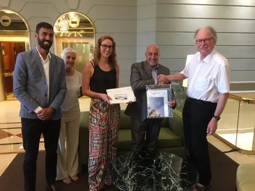 Dr Bannenberg meeting with Gador representatives in Argentina earlier this year