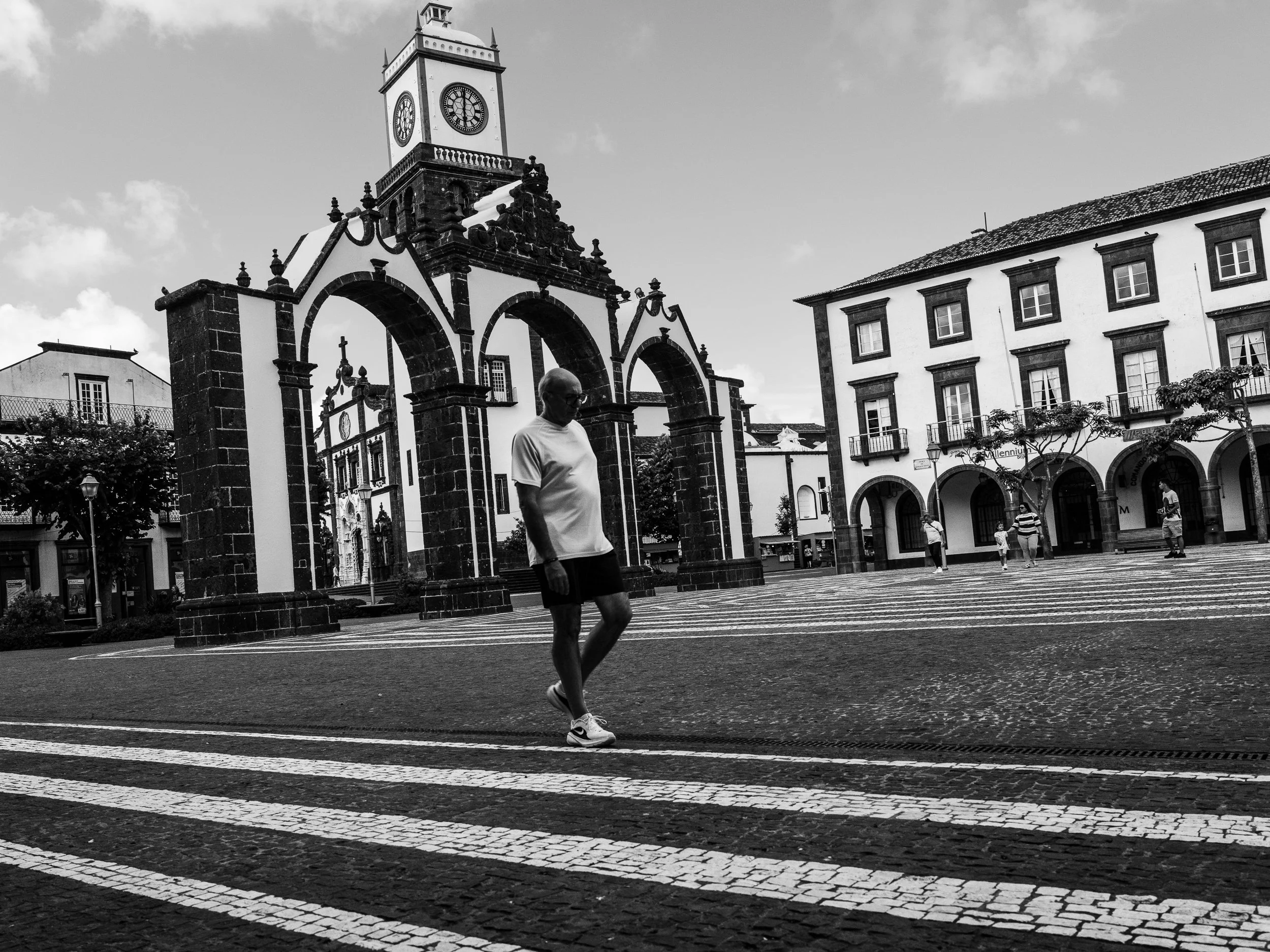 Vstupní brána do města Ponta Delgada
