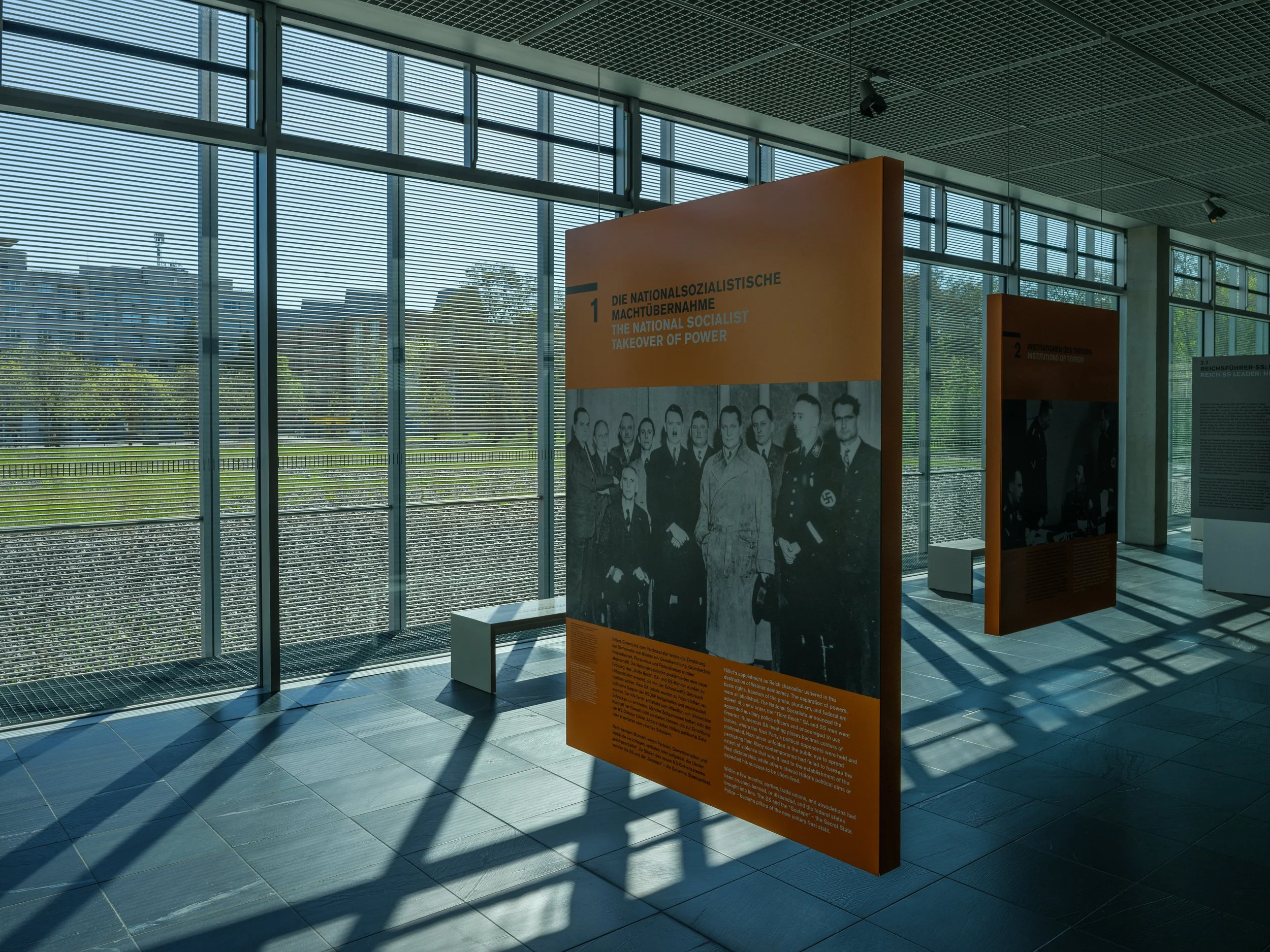  Dokumentationszentrum Topographie des Terrors na místě, kde bylo sídlo SS, SD, Gestapa,.. institucí nacistického teroru 