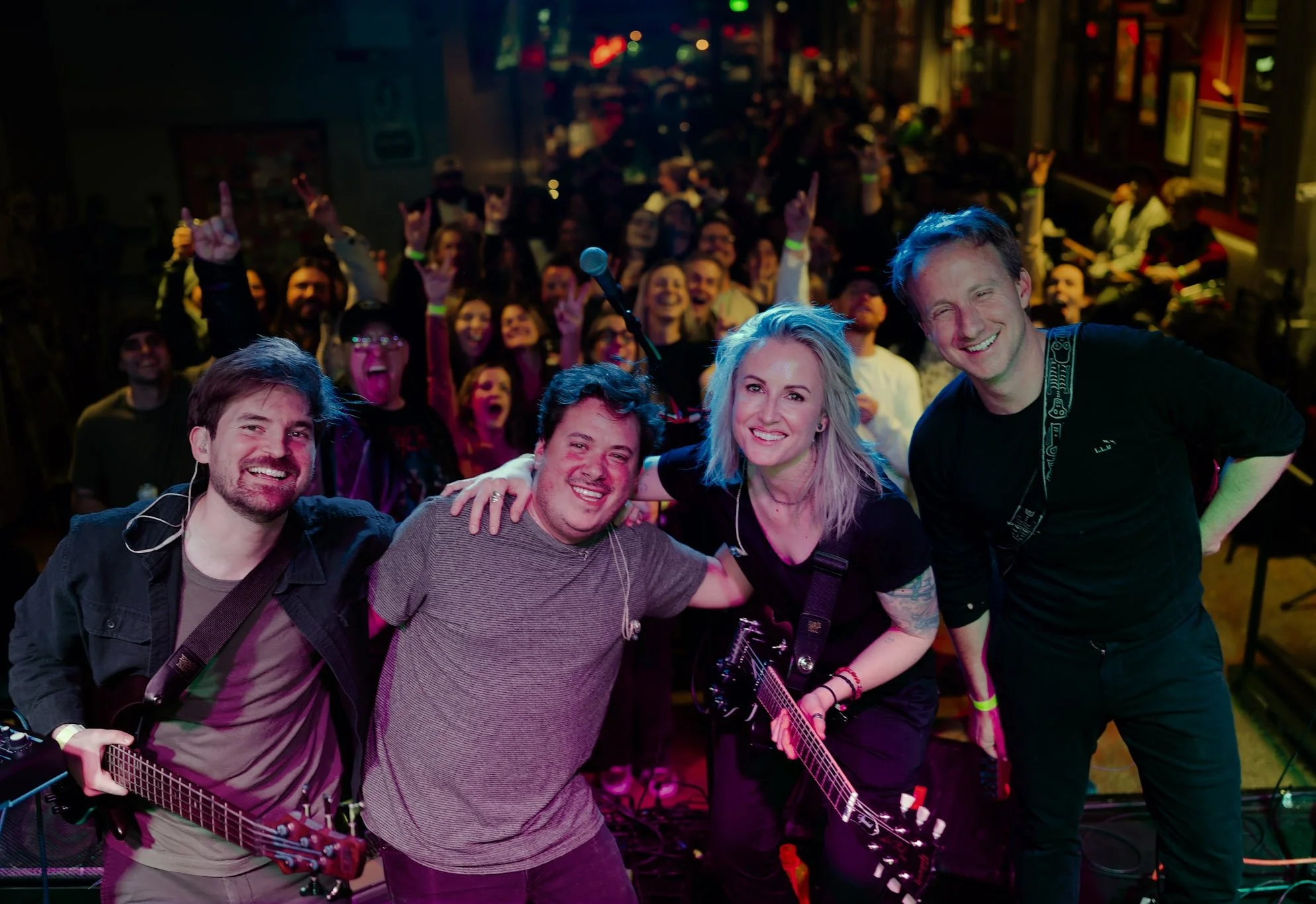 Elyse Therose at Moe's BBQ in Englewood, CO on December 6, 2025