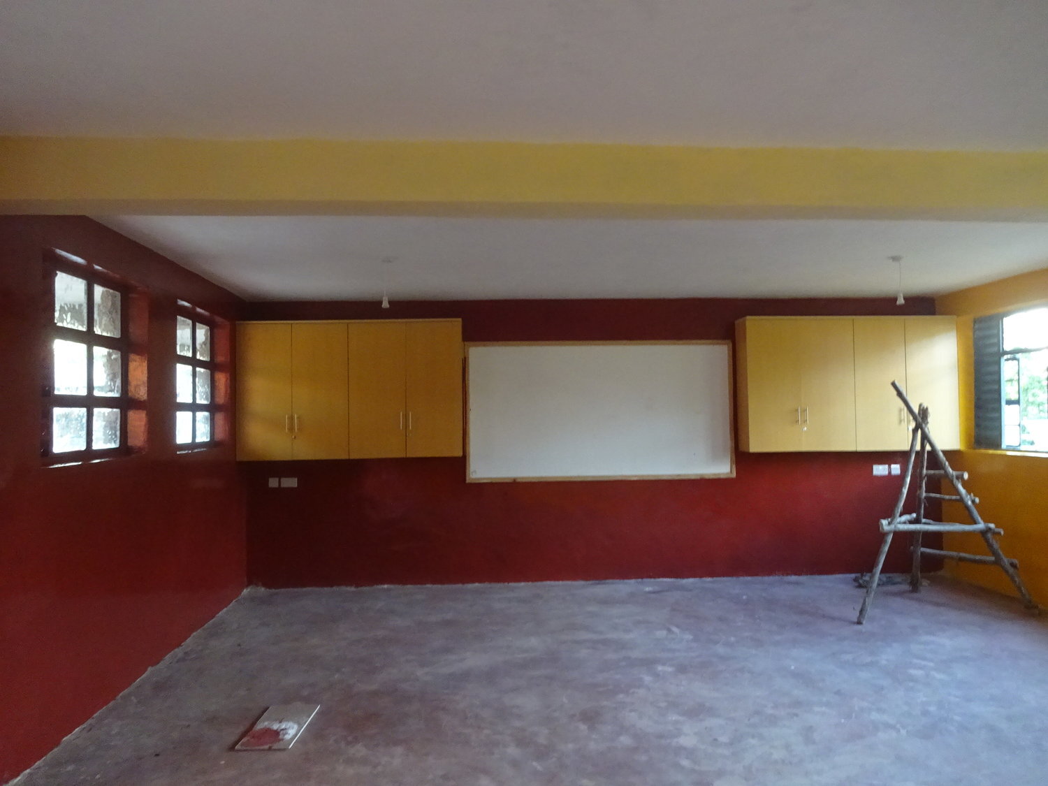 Beautiful new classrooms at Mwanzo Preparatory Academy