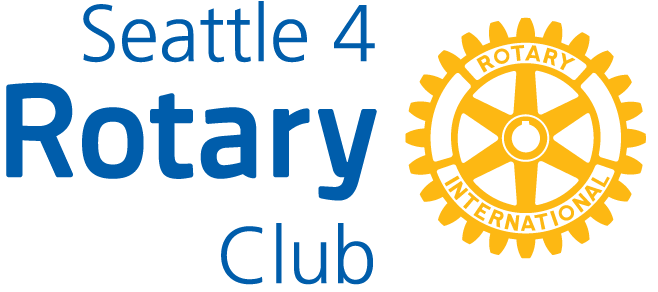 Seattle 4 Rotary Club logo