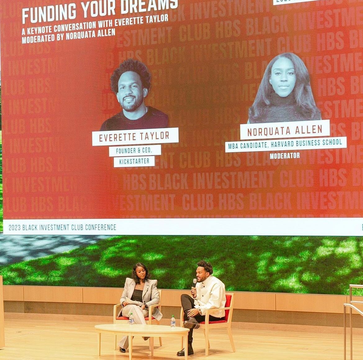 Szn 2 expert @everette✨ keynoting at @harvardhbs for the 2nd annual Black Investment Club Conference. 

Ev: &ldquo;People say money doesn&rsquo;t buy happiness, wealth does. Financial freedom creates peace of mind. Being able to find work life balanc