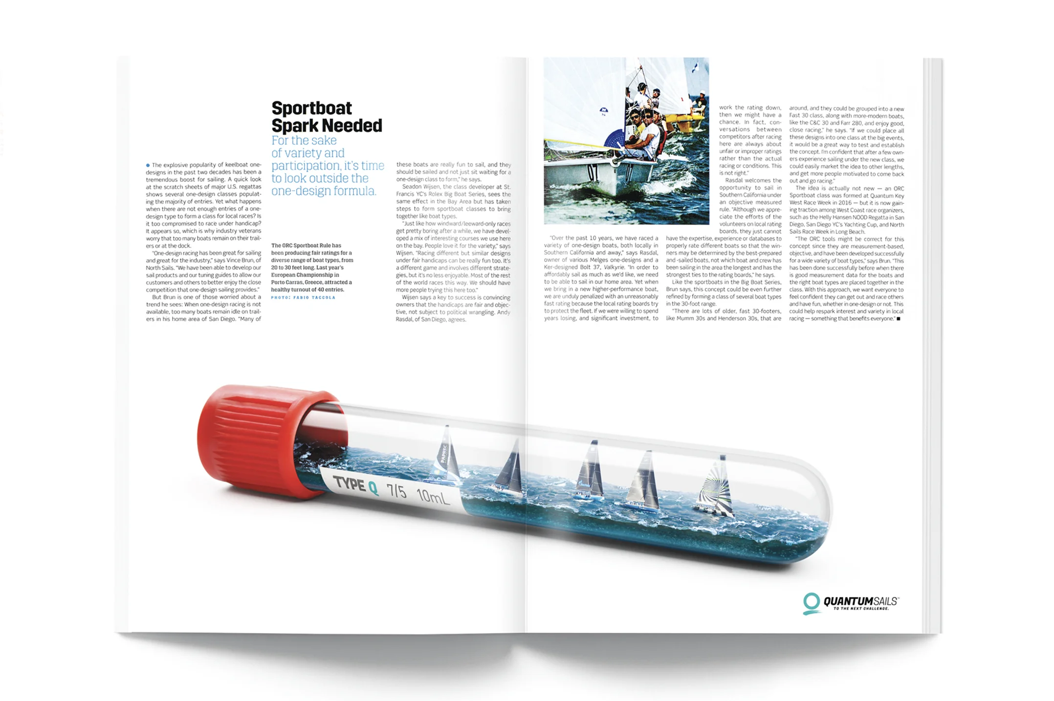 Quantum Sails: Print Campaign