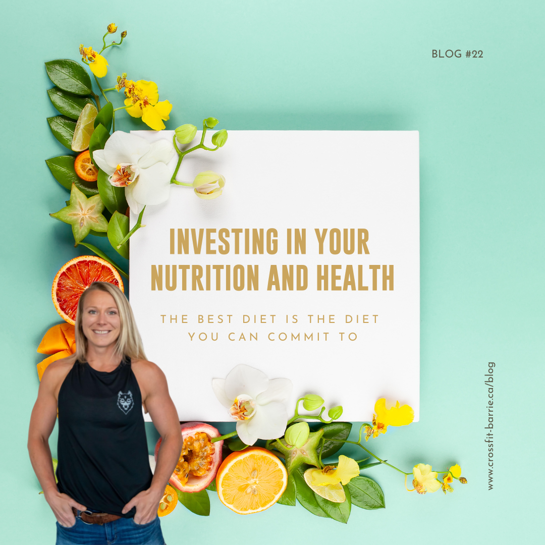 INVESTING IN YOUR NUTRITION AND HEALTH