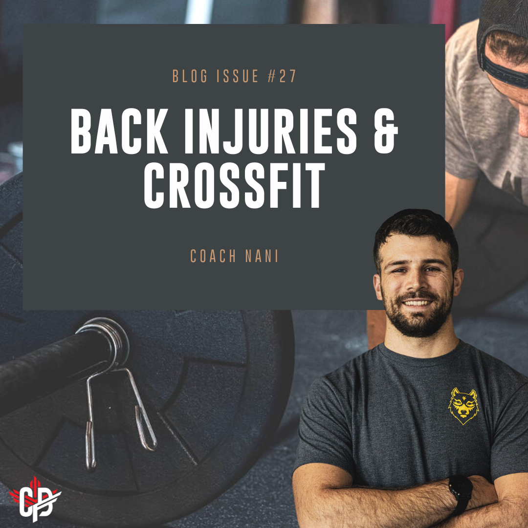 BACK INJURIES &amp; CROSSFIT