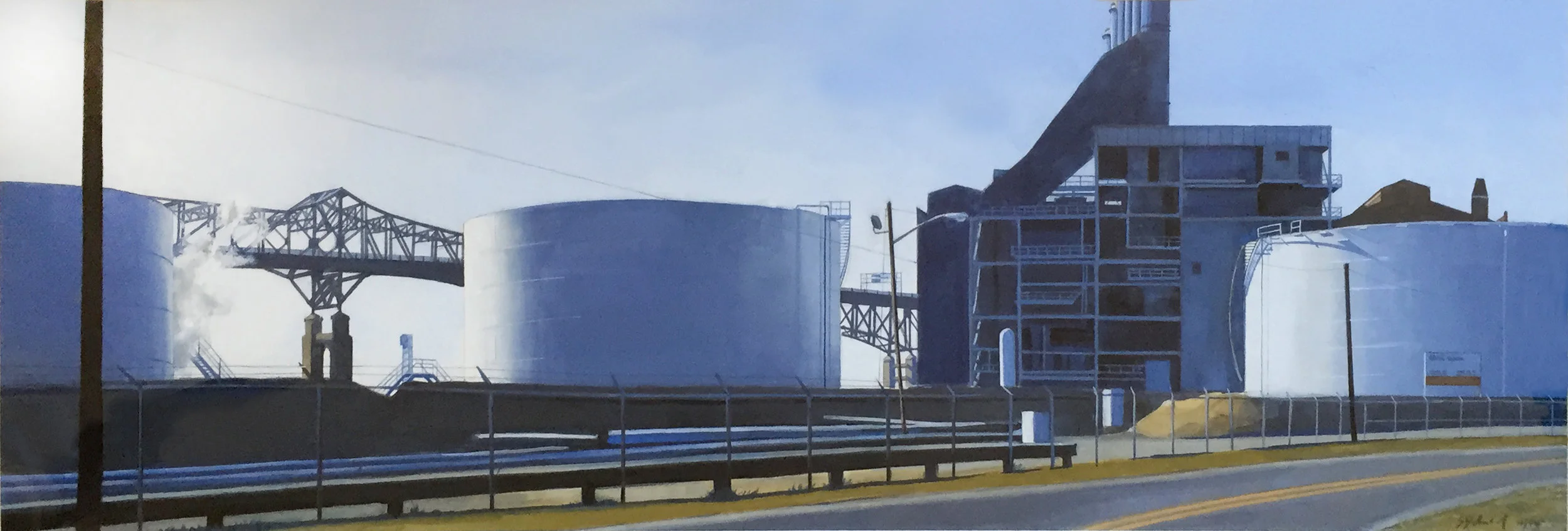 Three White Tanks, 1993