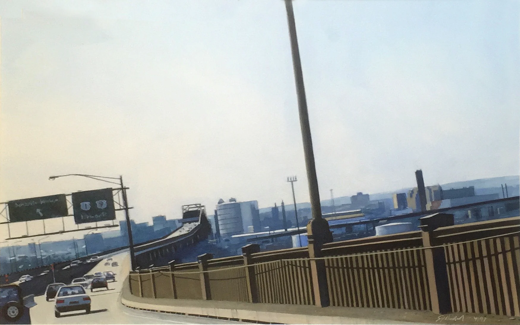 View of Newark, 1997