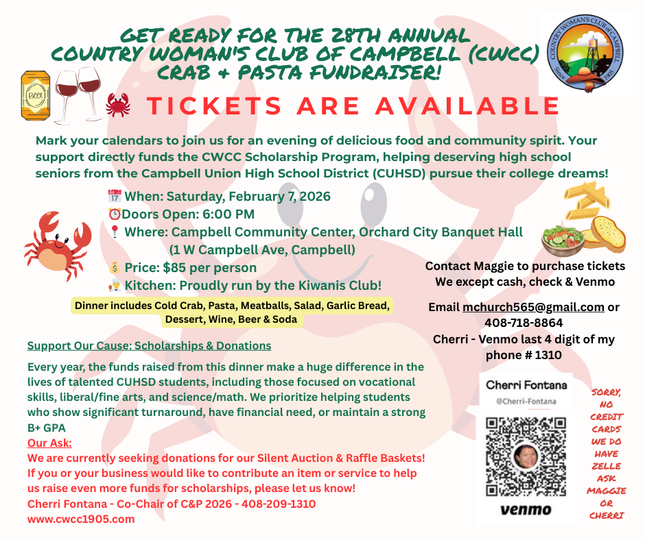 Crab &amp; Pasta meeting - Please contact Club to attend