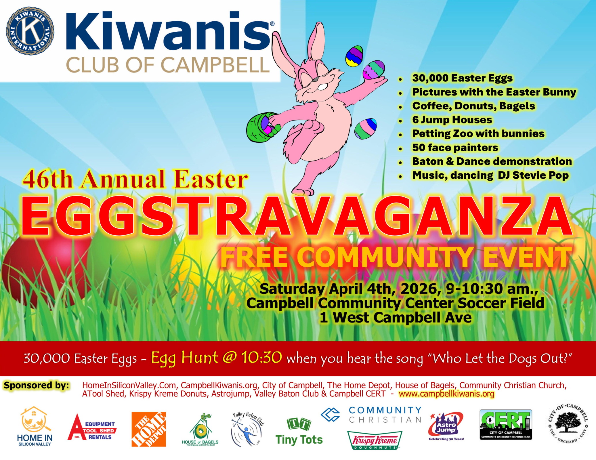Eggstravaganza with Kiwanis Club