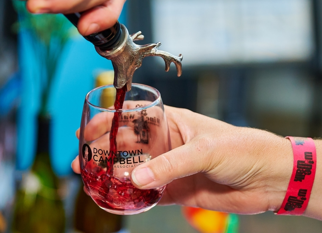 2026 Spring Wine Walk in Downtown Campbell