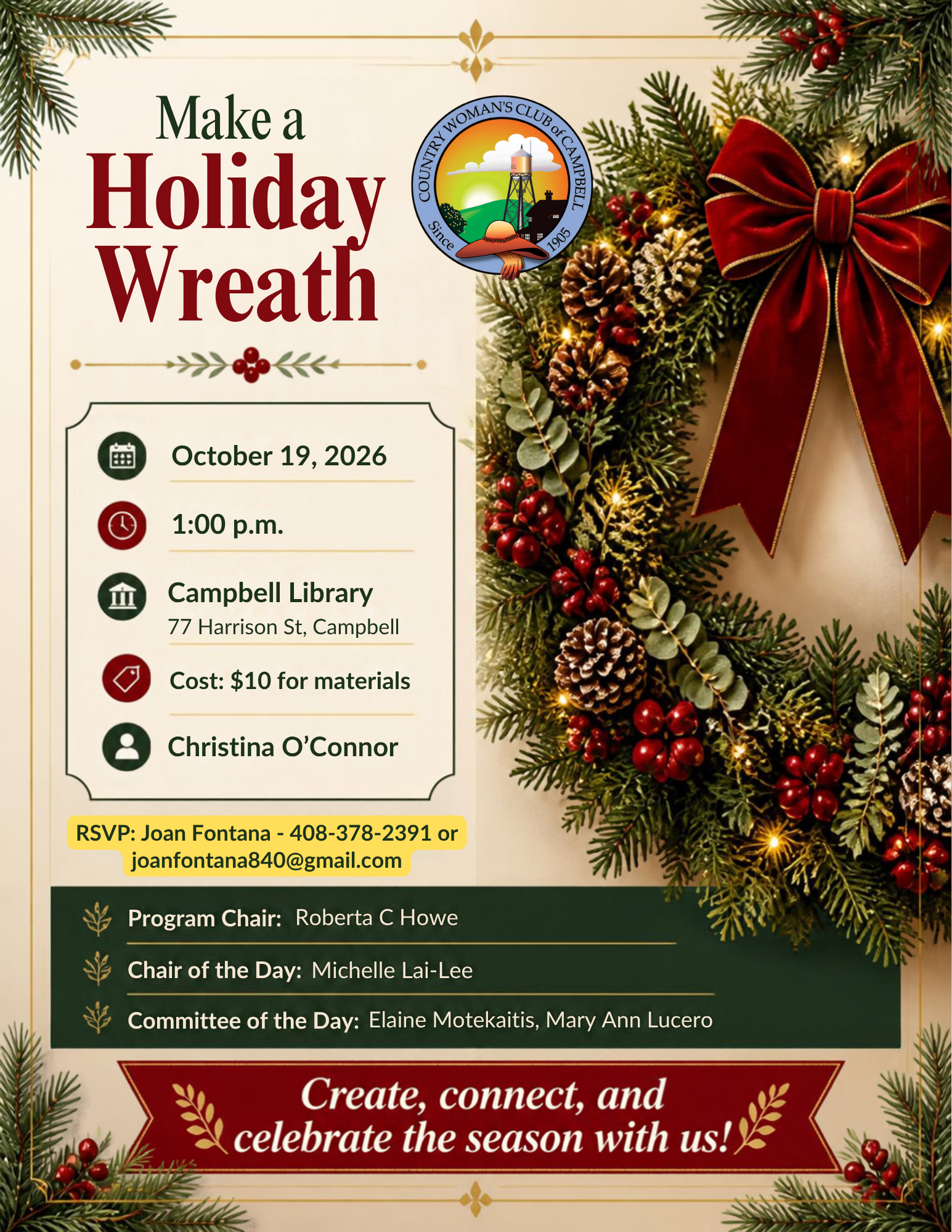 CWCC - Oct 19th club meeting