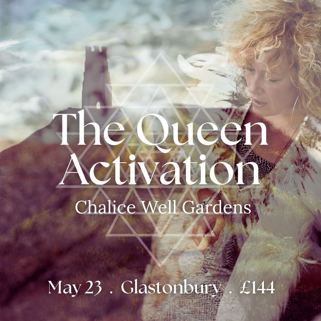 The Queen Activation - Chalice Well Gardens, Glastonbury