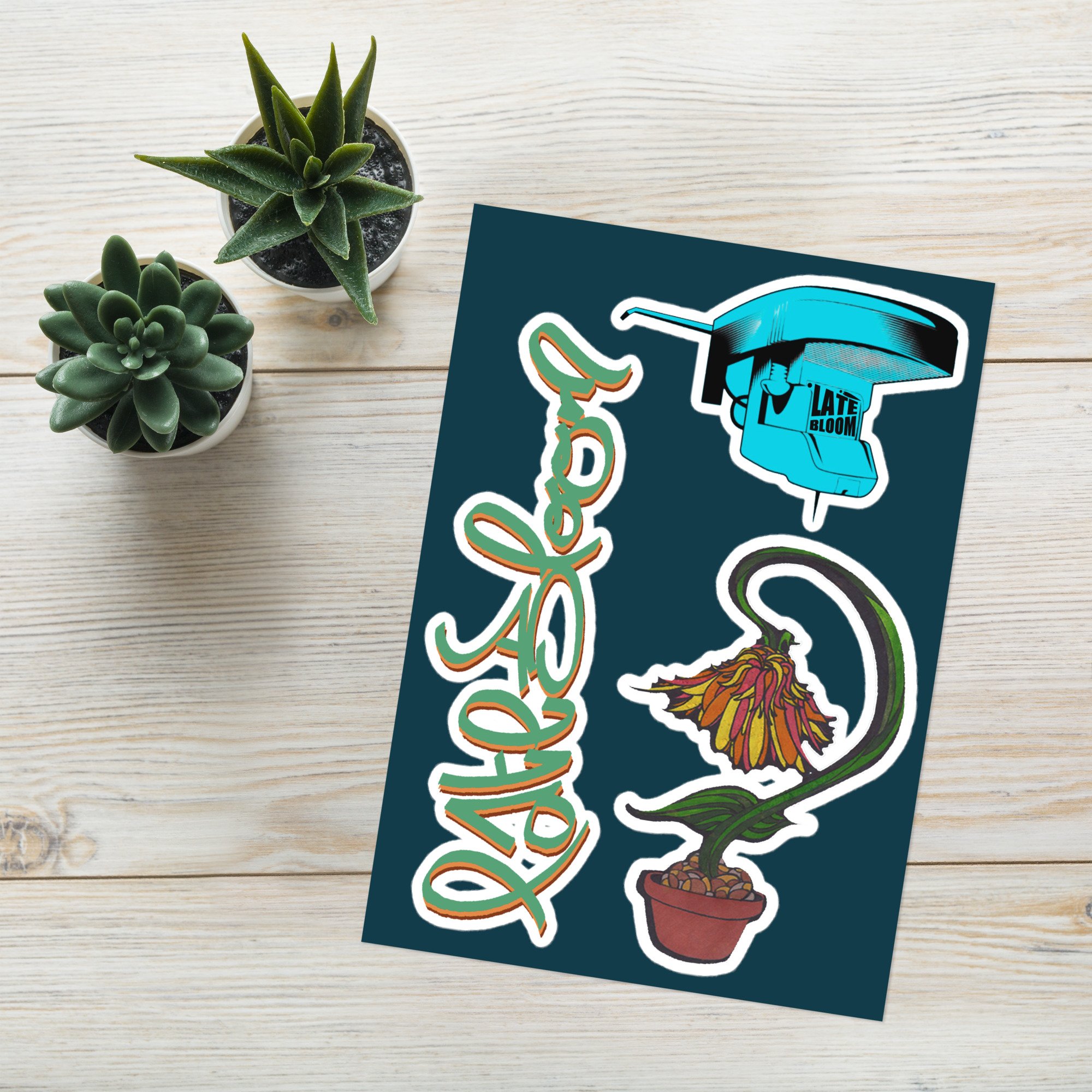 Groove / Wilted Sticker Sheet