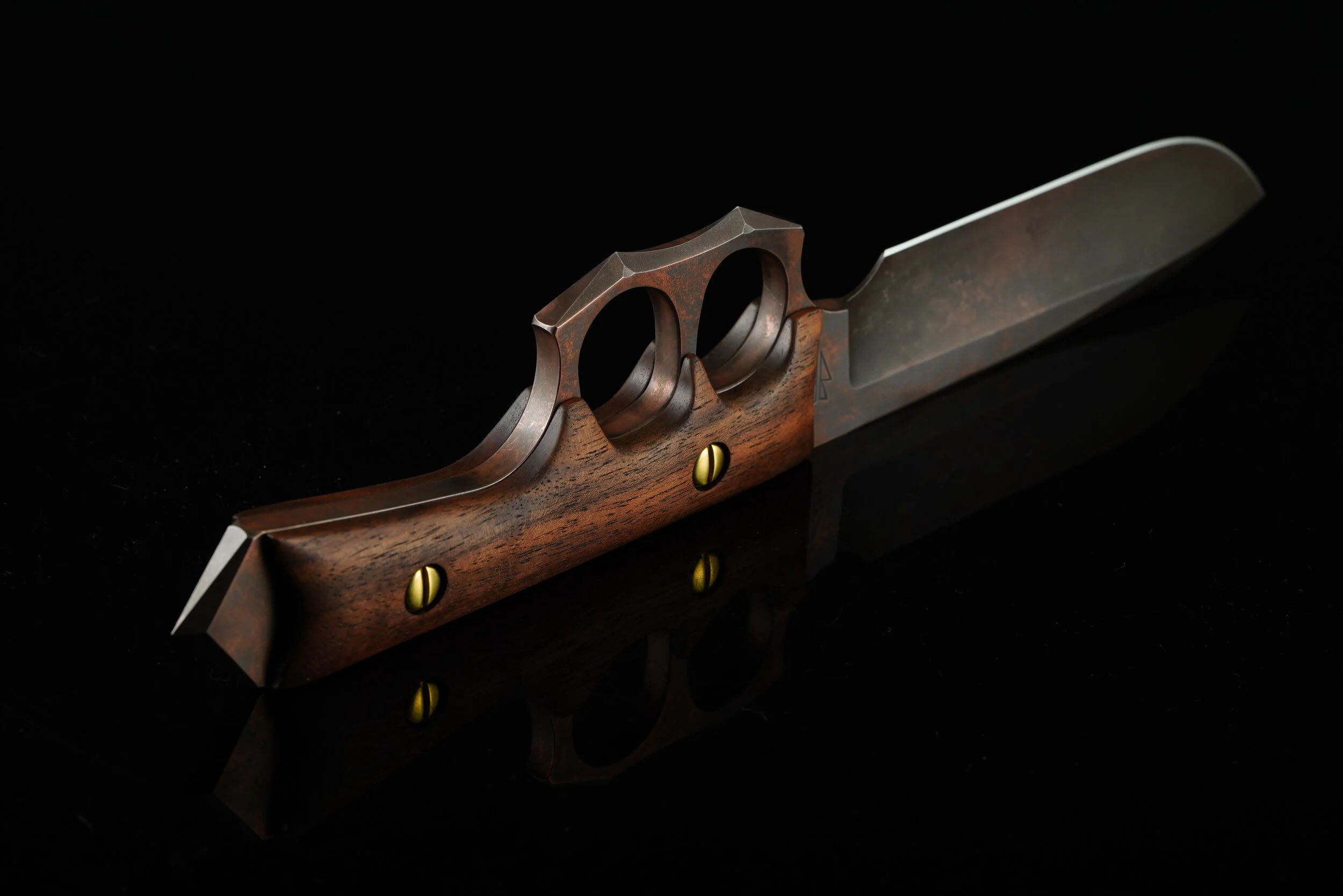 Drop Point Zia Knuckler