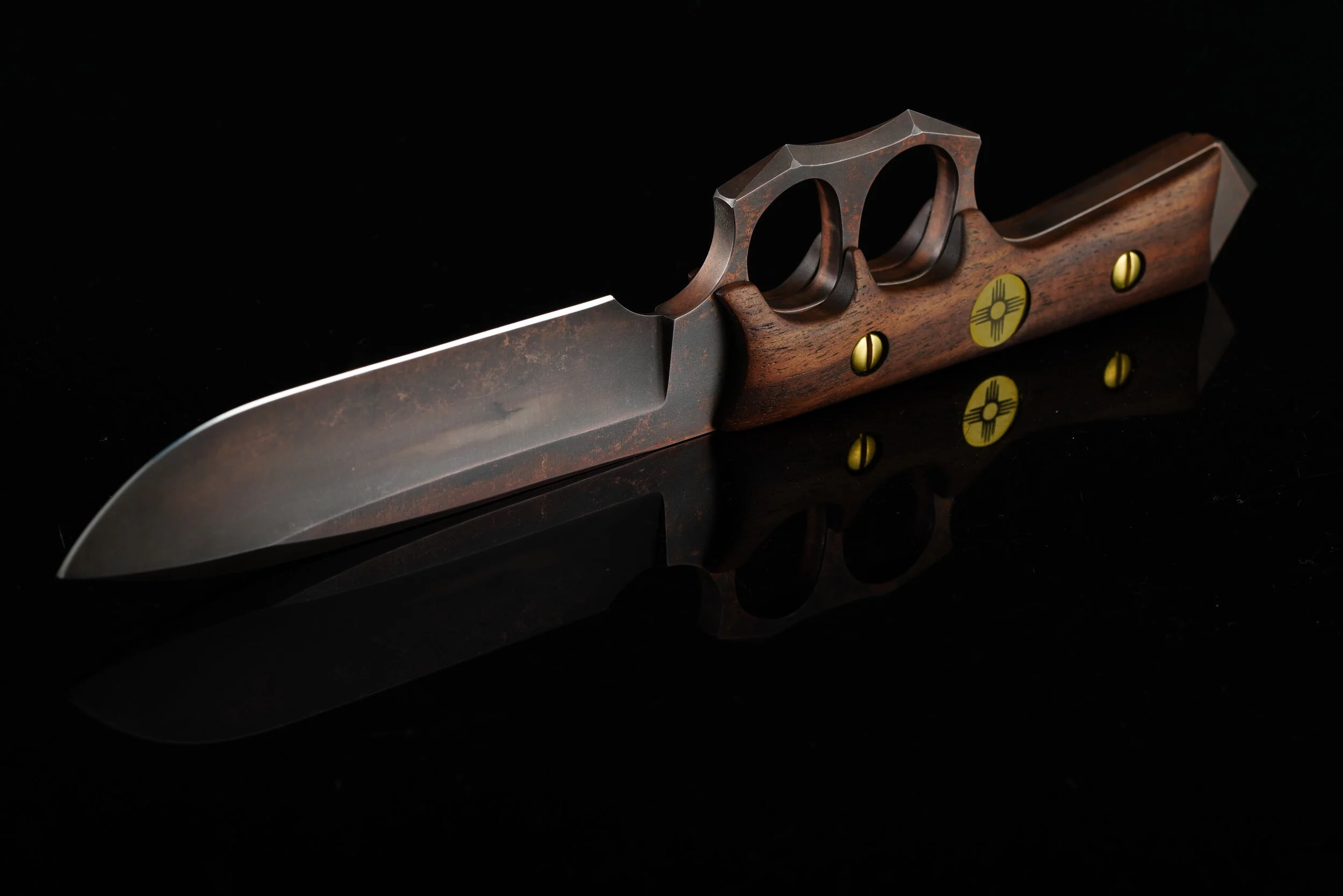 Drop Point Zia Knuckler