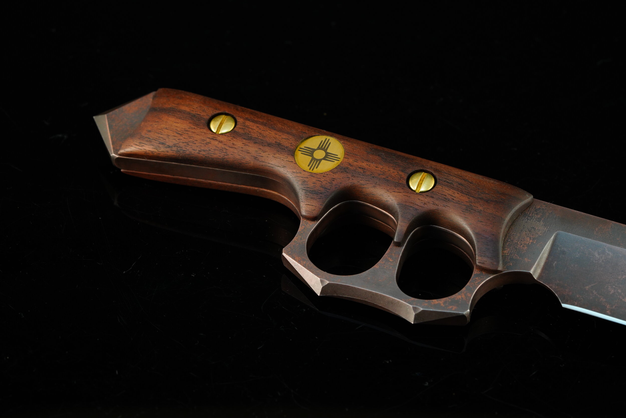 Drop Point Zia Knuckler