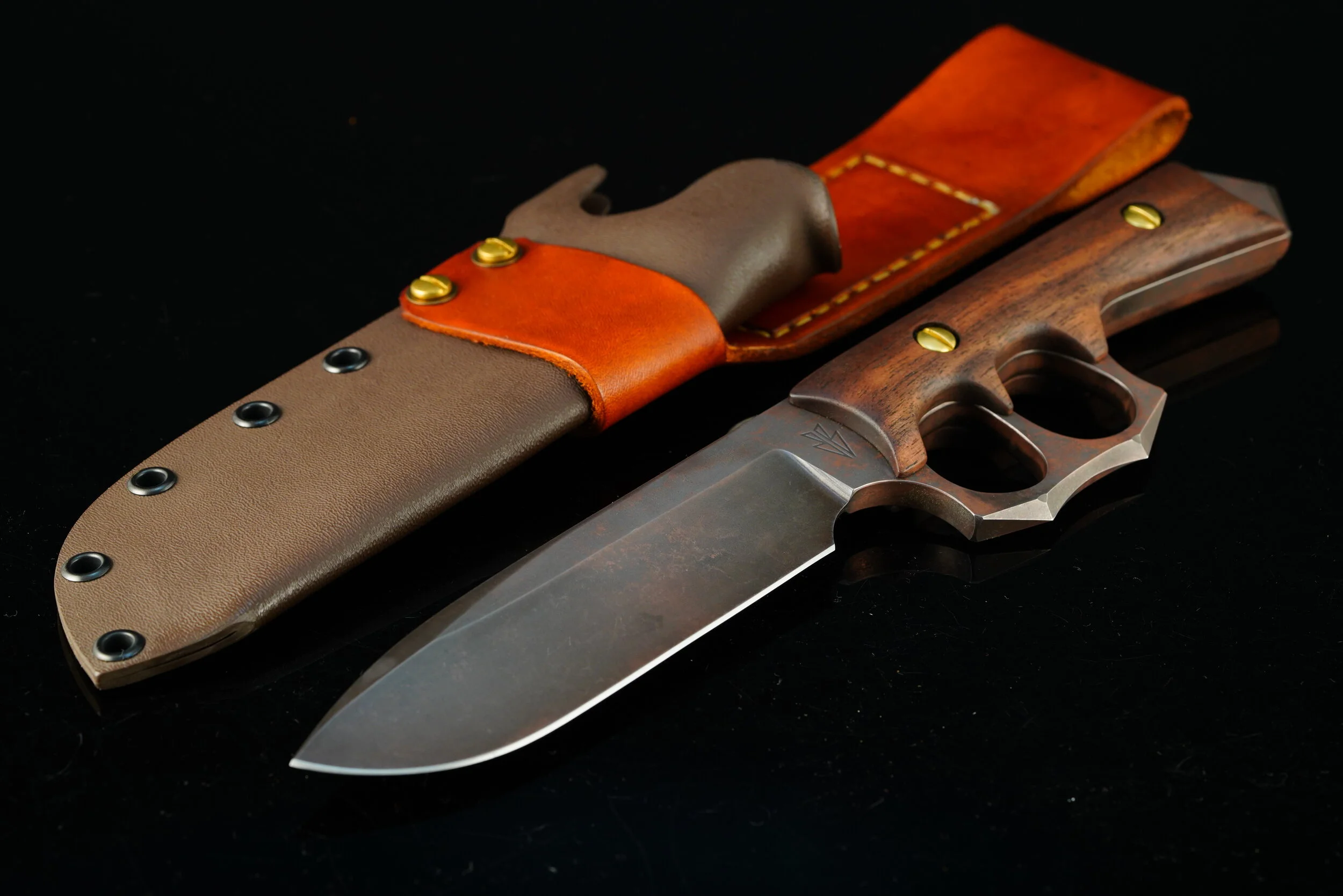 Drop Point Zia Knuckler