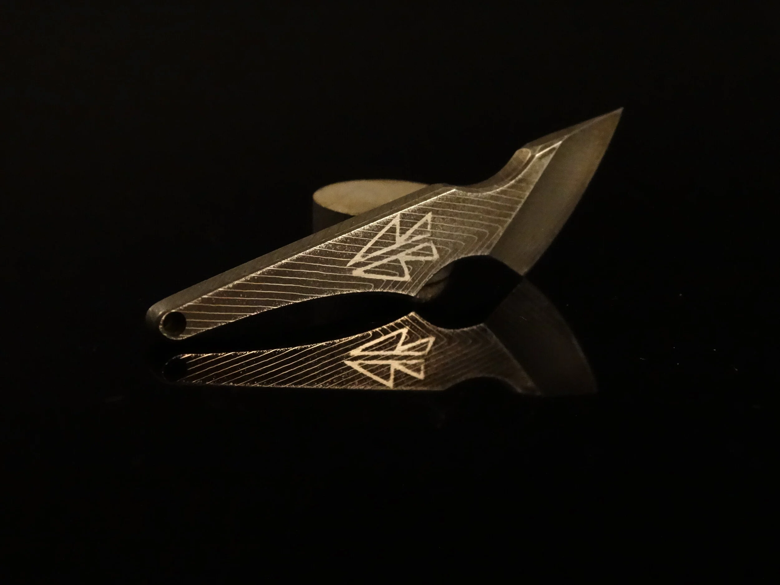 Damascus Scalpel
