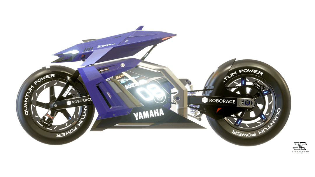 YAMAHA MotoREV - VR Racing Electric Sportbike — Stephen Chu Design