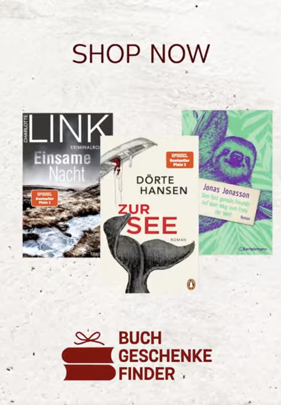 Buch Genschenke Finder | Social Ad