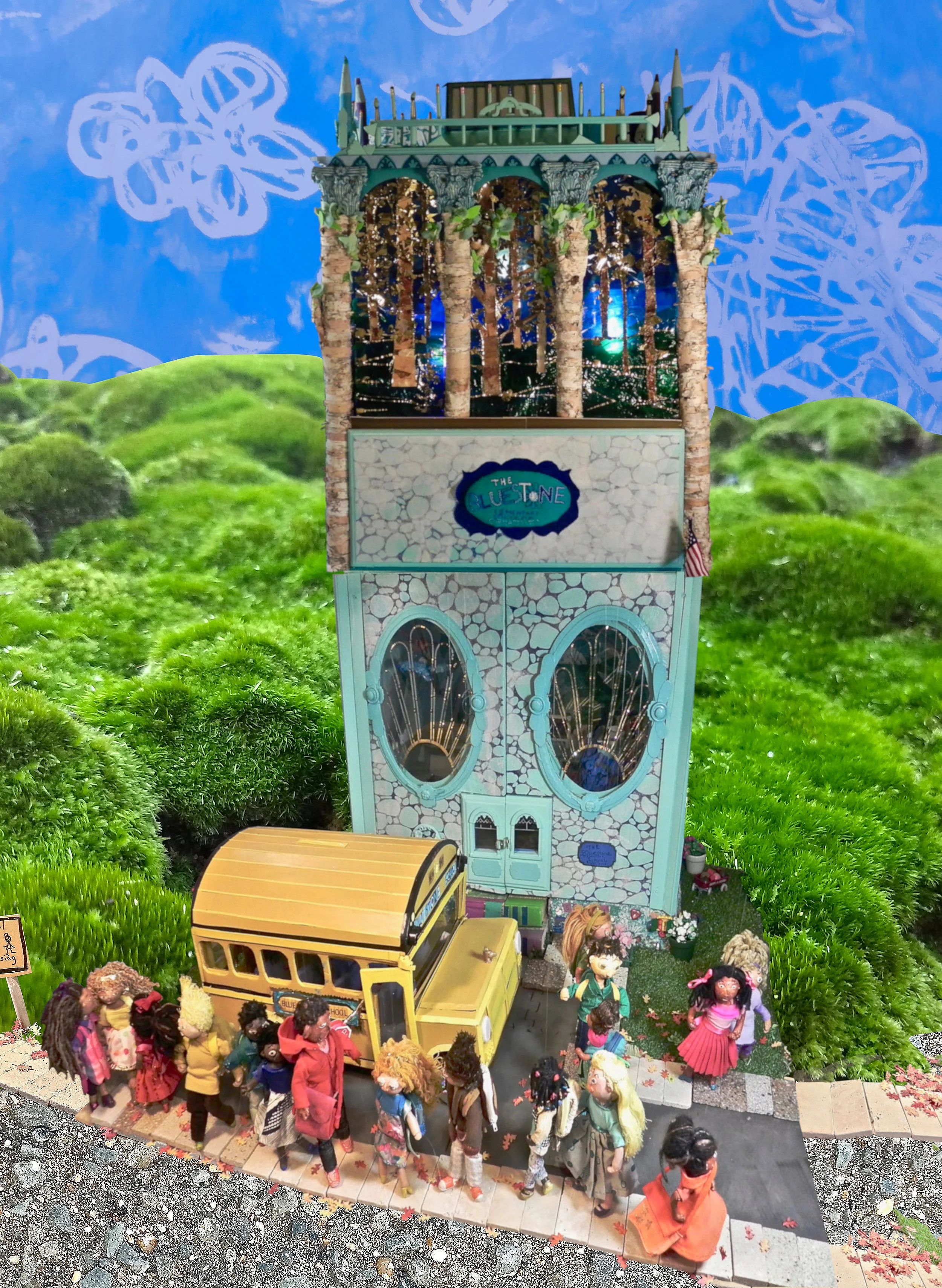 The Bluestone School 3D Illustrated Series