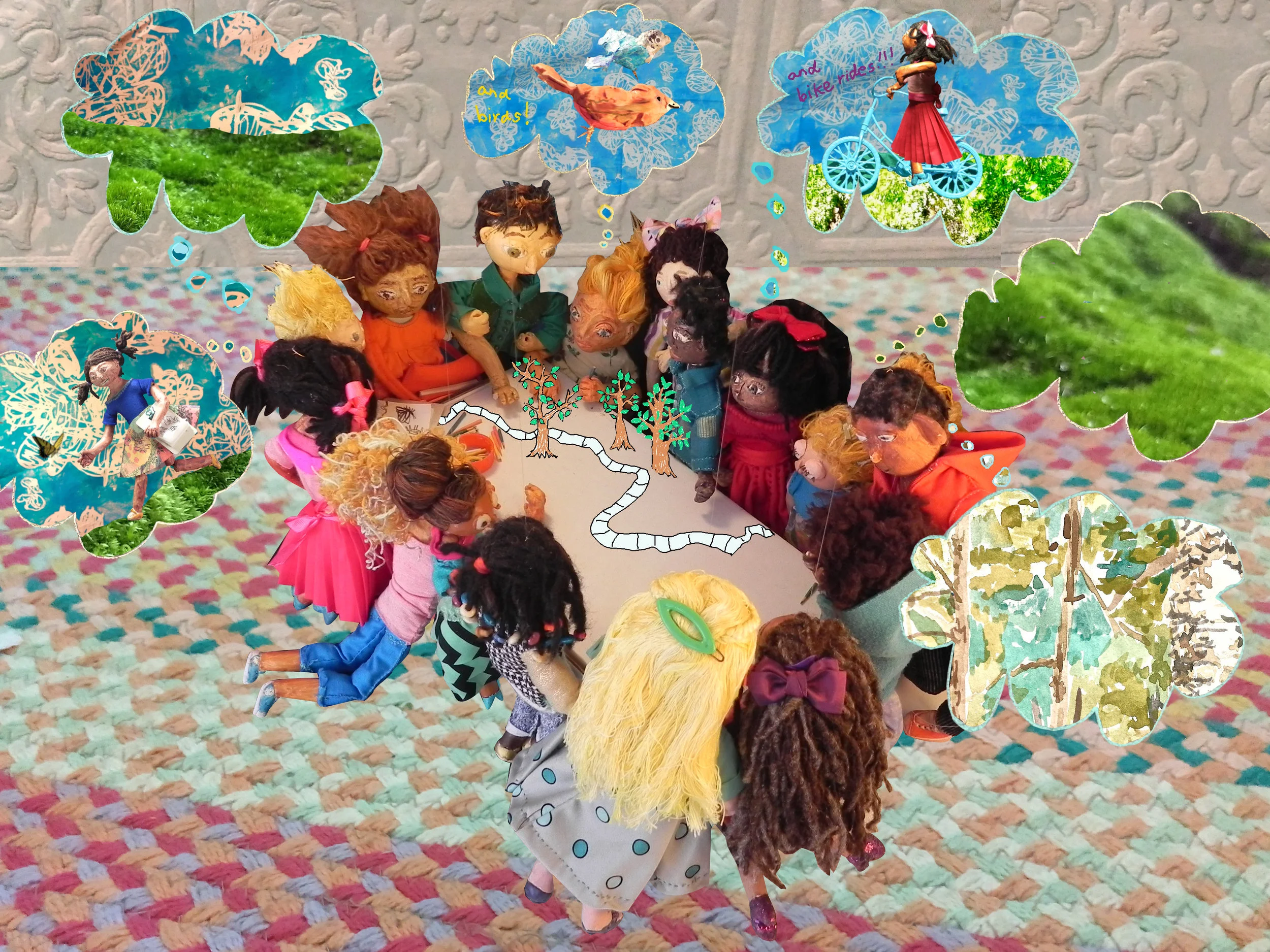 Bluestone Students Imagining a World 