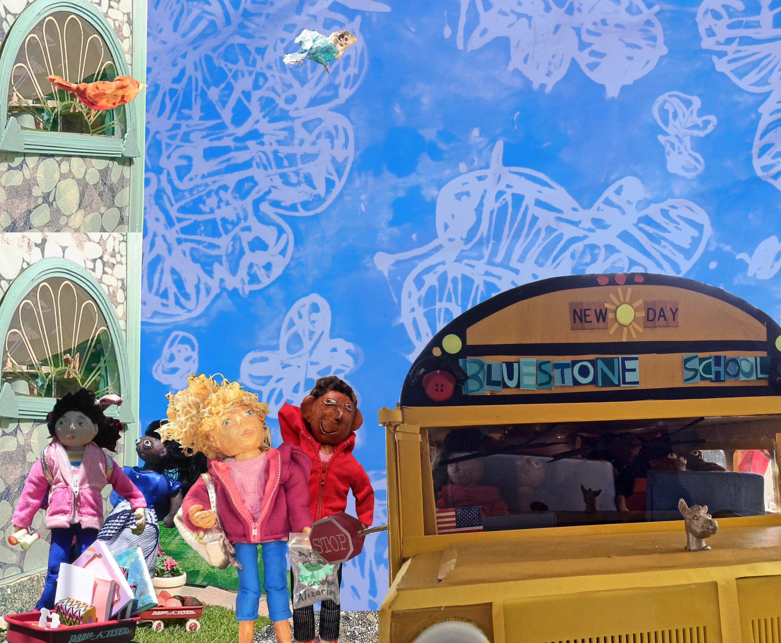 The Bluestone School 3D Illustrated Series