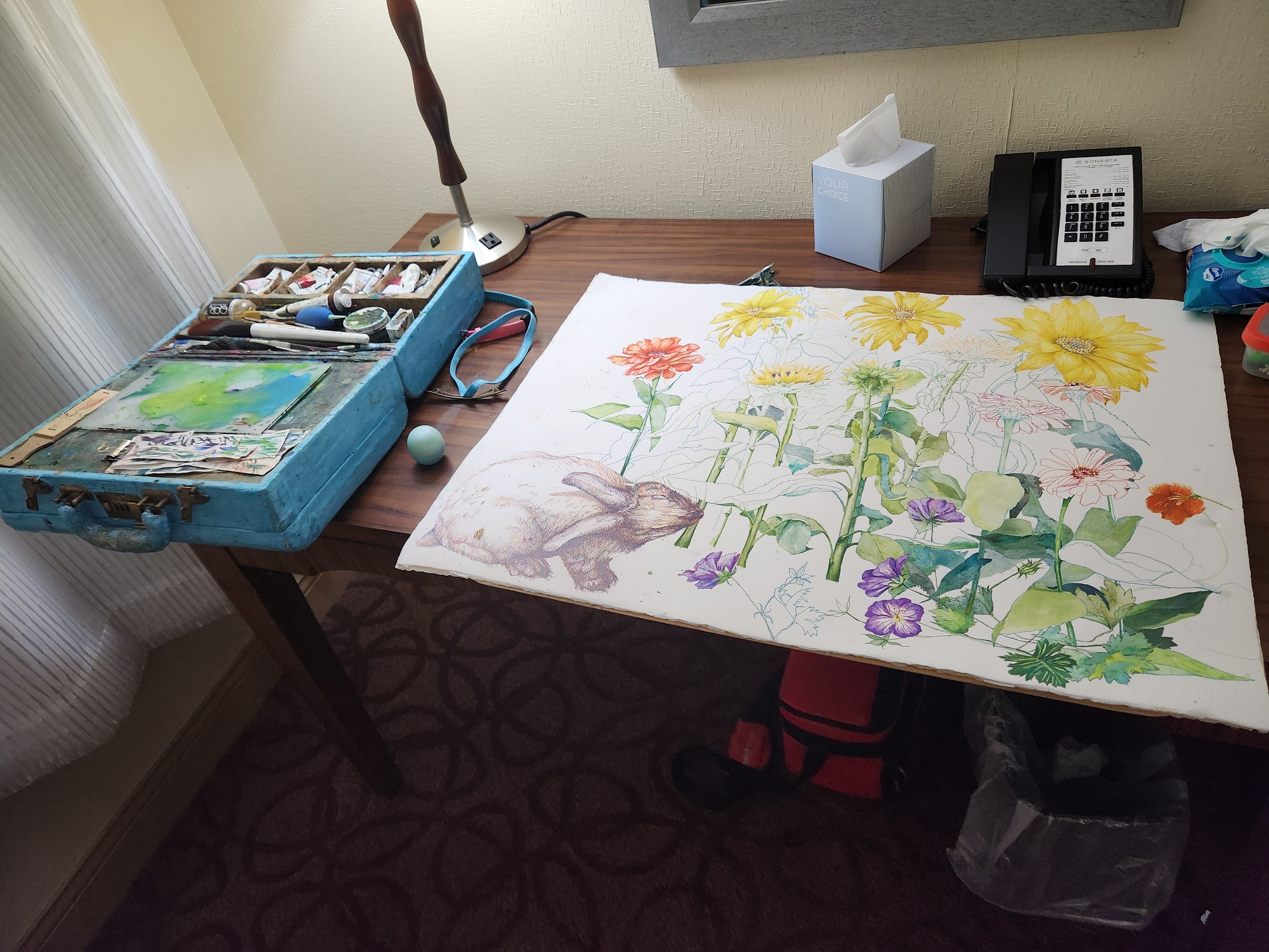 Drawing and Painting in Portable Fashion on the Go