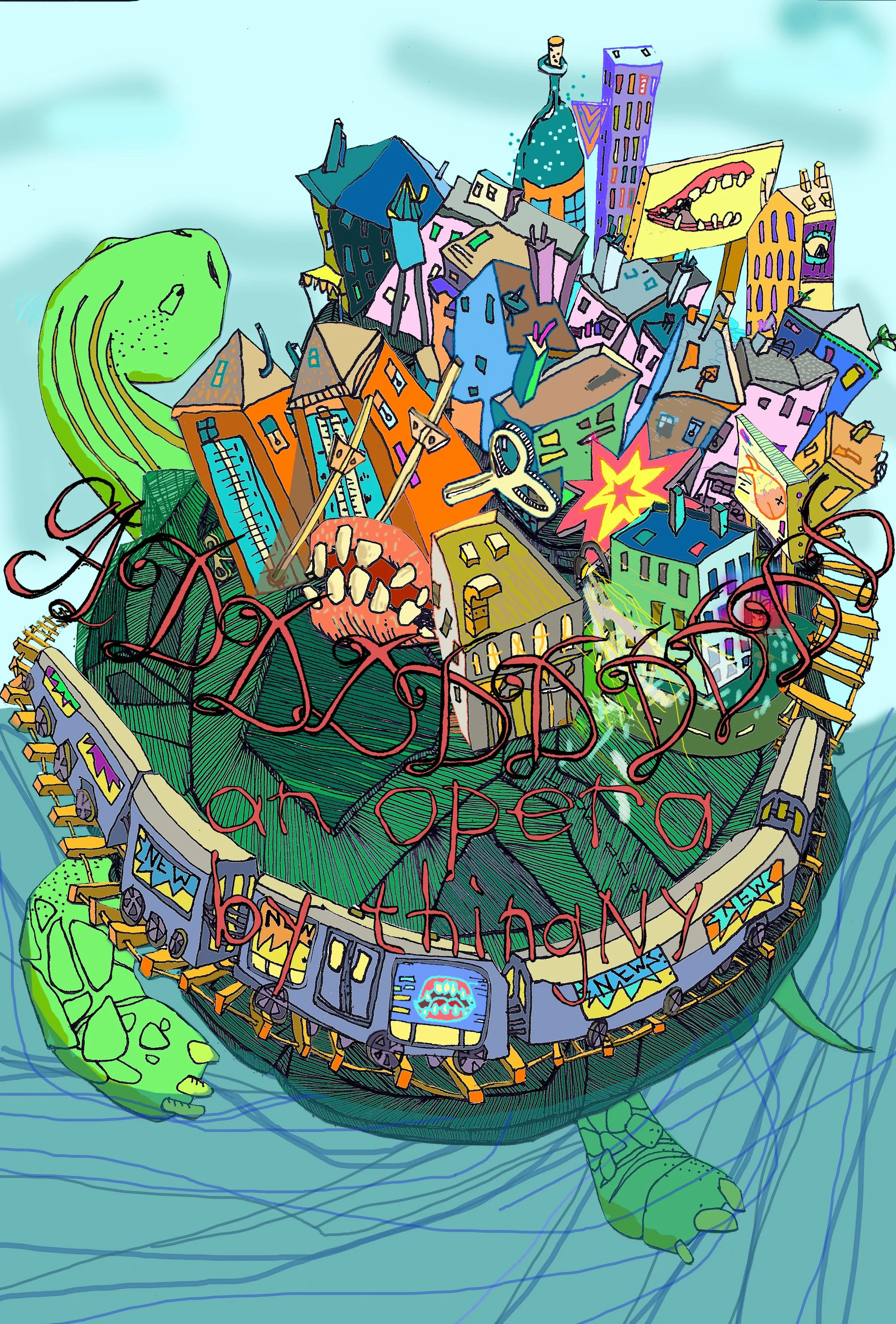 Final Approved Operetta Cover Art for Music Ensemble, ThingNYs Album Art 2008