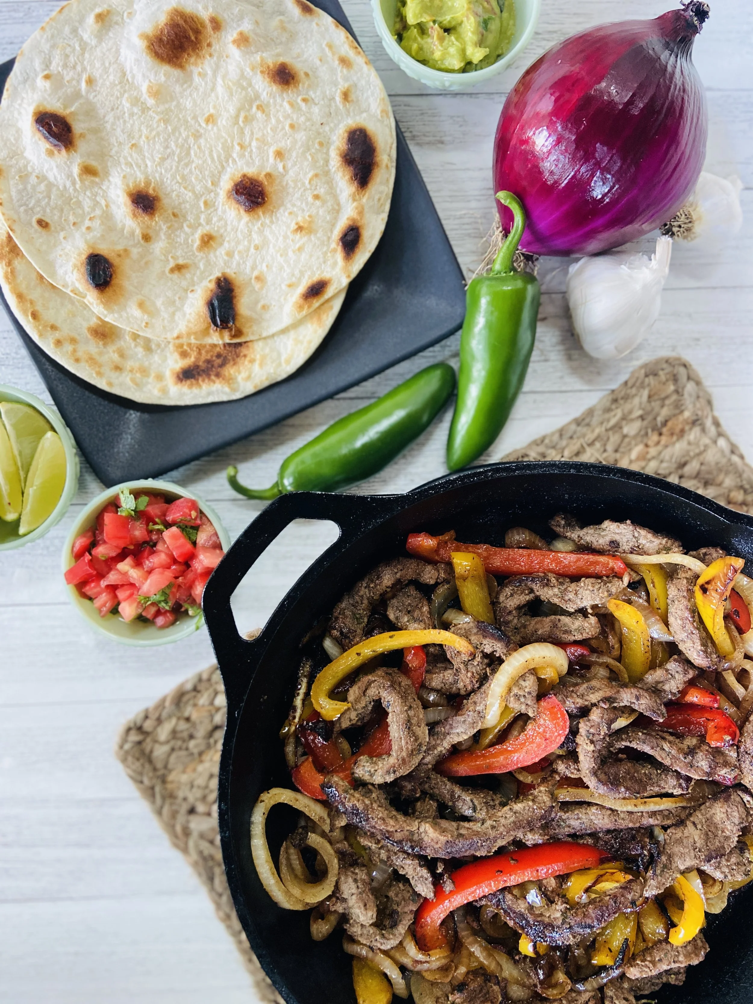 Steak Fajitas