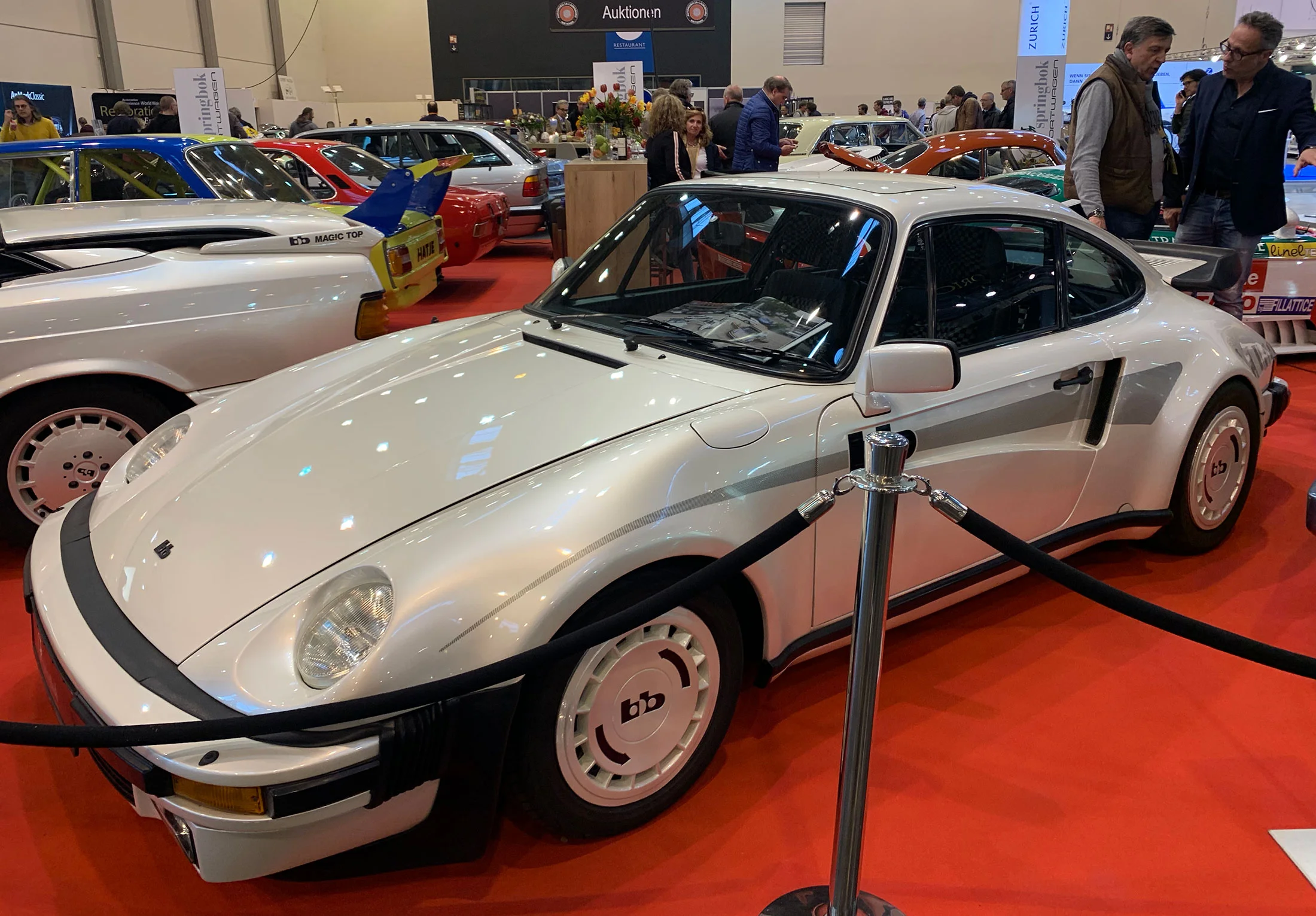 One of my favorite Porsche’s at the show (and there were a BUNCH to choose from) I can’t believe I didn’t take more pics of this car…no info on it either, if you know anything about it, school me!