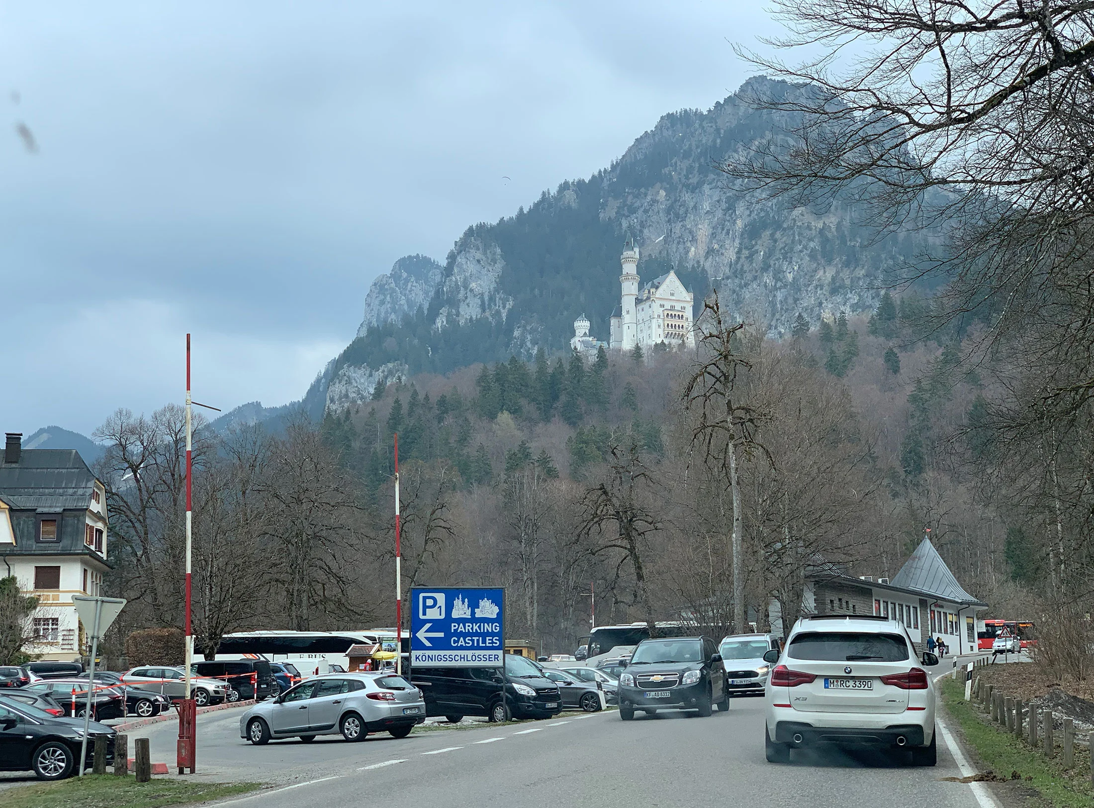 Entering the parking area - def a tourist spot to checkout with the fam.