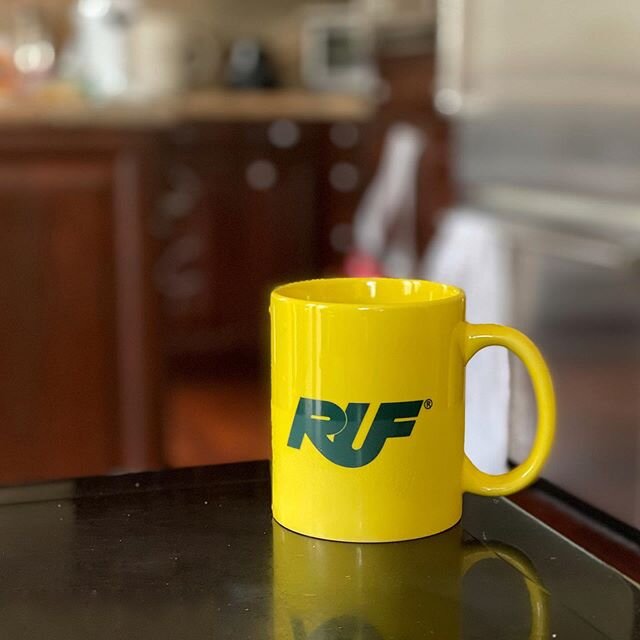 It even makes the coffee taste better. Now if only I had a pretzel from the gas station... @rufsince1939 @rstrada #ruf #porsche #911 #yellowbird #pfaffenhausen