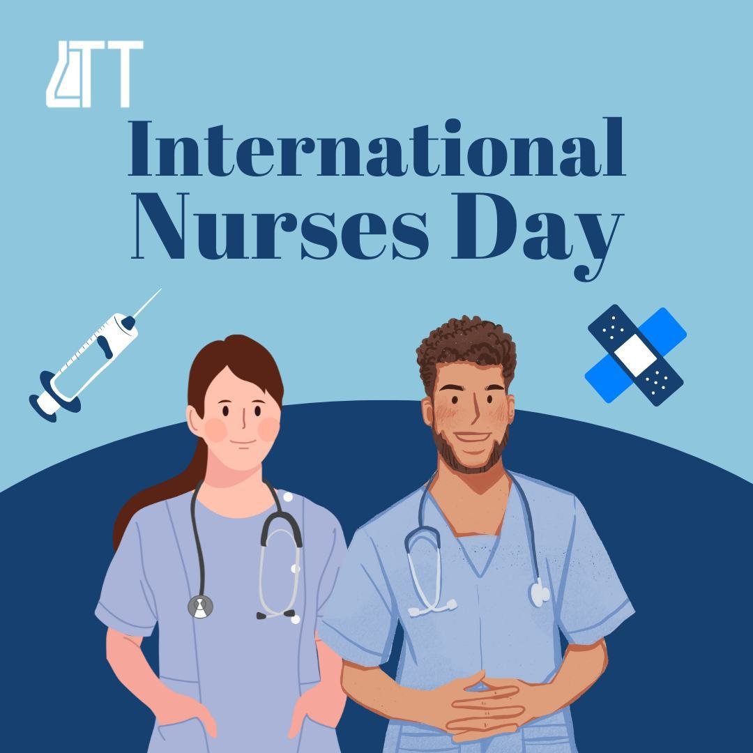 Happy International Nurses Day! 🎉 Today, we celebrate the incredible dedication, compassion, and skill of nurses around the world. From comforting patients to saving lives, they are the heartbeat of healthcare. Let's thank our nurses for their tirel