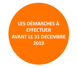 Dons à une œuvre : jusqu’au 31 décembre 2019