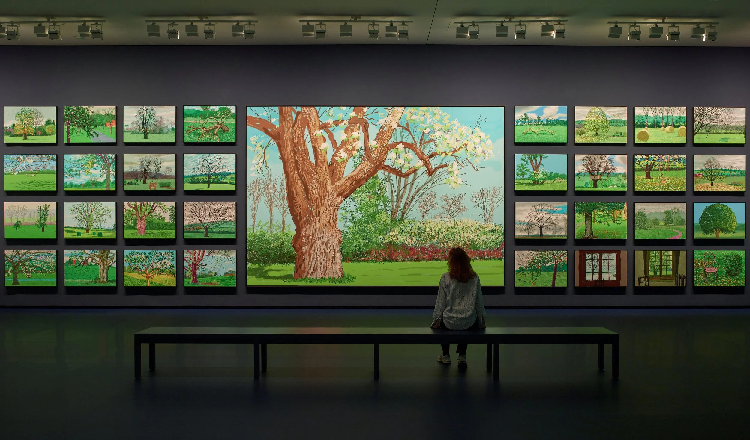 David Hockney à la Fondation Louis Vuitton 