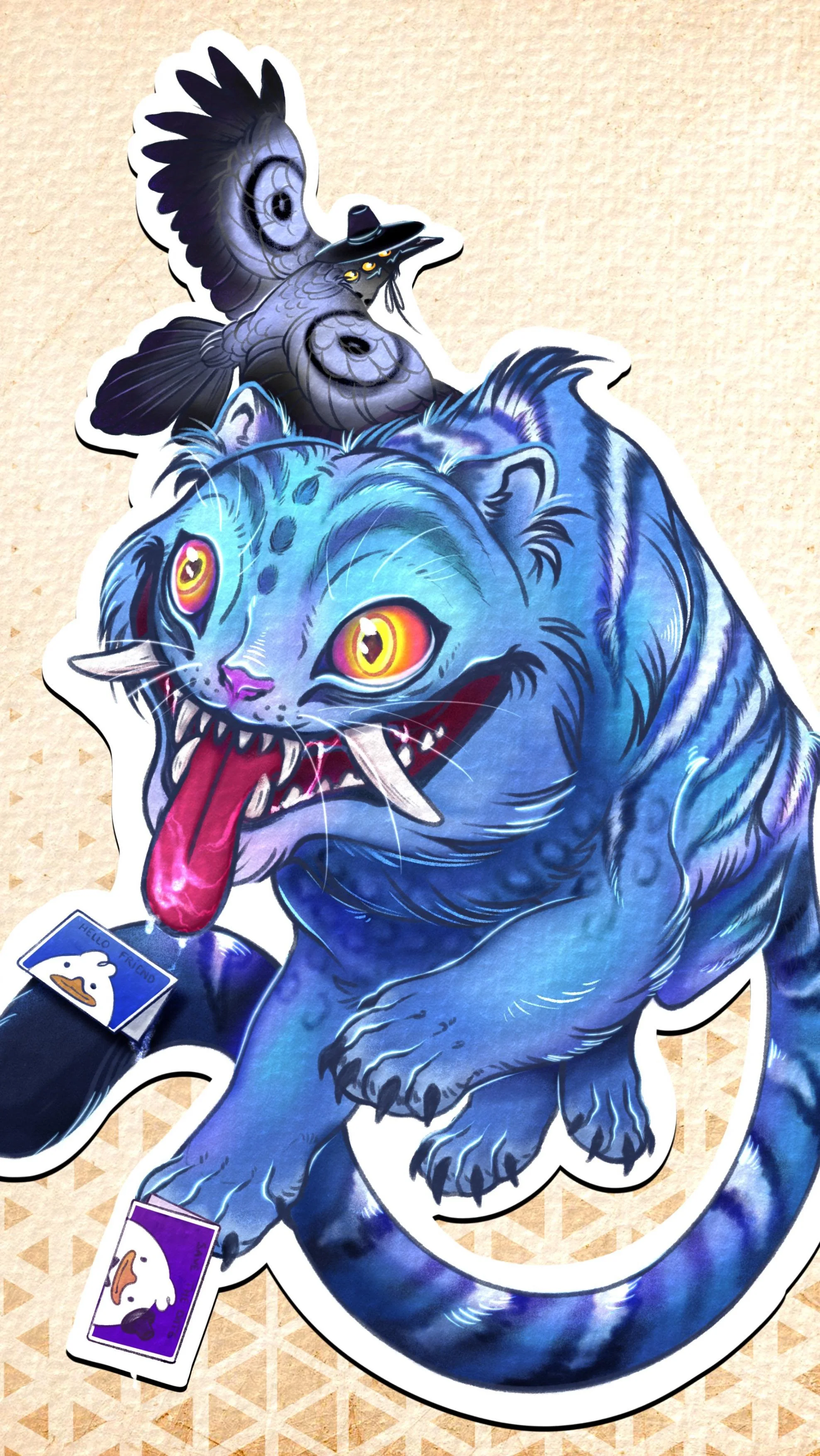 📜 Derpy tiger & Sussie
Even though the film has a lot of flaws, I loved it. The songs and choreo were amazing and the characters and creature designs were really cool. I would love to see more, what about you?
🗝️kpop, kpop demon hunters, tiger