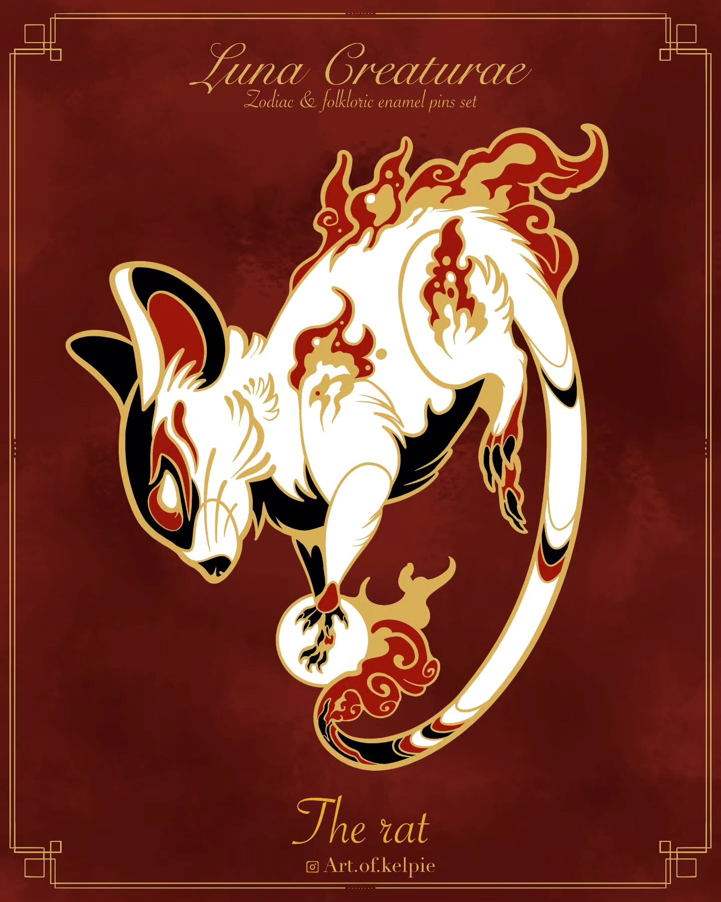 Let's start fresh and in the right order ! Do you know the tale behind the 12 lunar/Chinese zodiac?
🐀 The Jade Emperor, ruler of heaven and earth wanted people to be able to measure time. So he decided to ask the animals to race, in order to name th