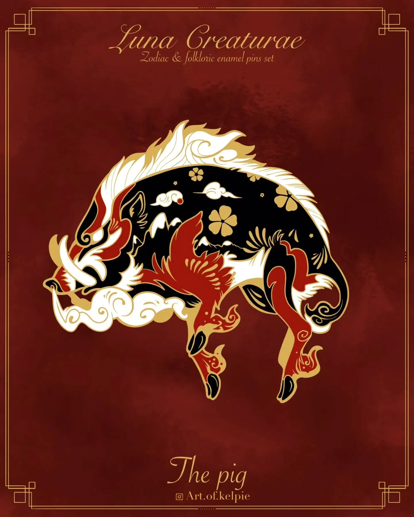 🐗 The last to arrive was the pig, so late that the Emperor had almost gave up.
Why are you so late ? Asked the Jade Emperor. 
The pig answered that he was hungry and stopped to eat. But after the meal, he felt so tired that he had to sleep. 
The Emp