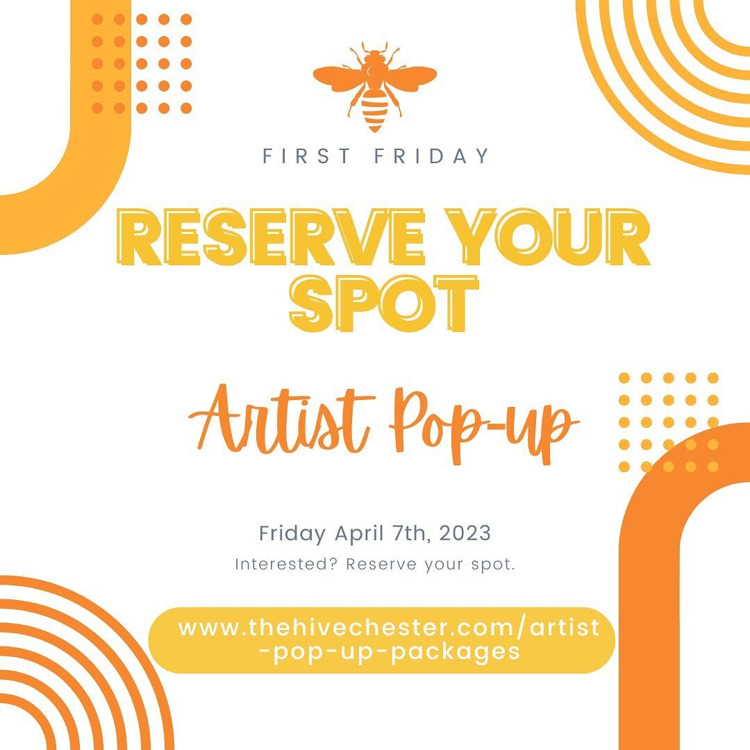 Its our first pop- up of the season. 

Reserve your spot today!!! Link above!

#artistpopupct #ctartisans #ctartists