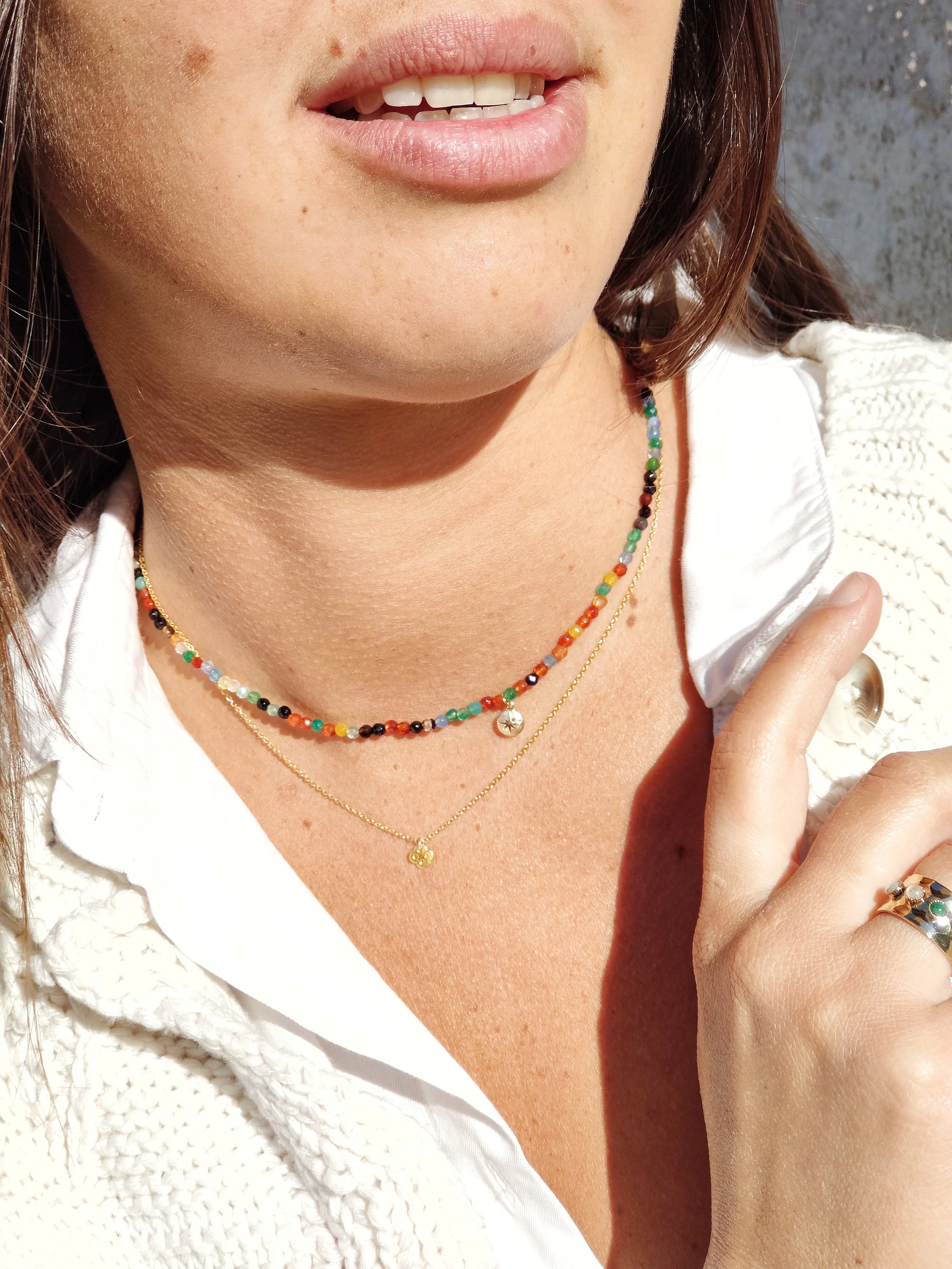 collier Johanna multicolore