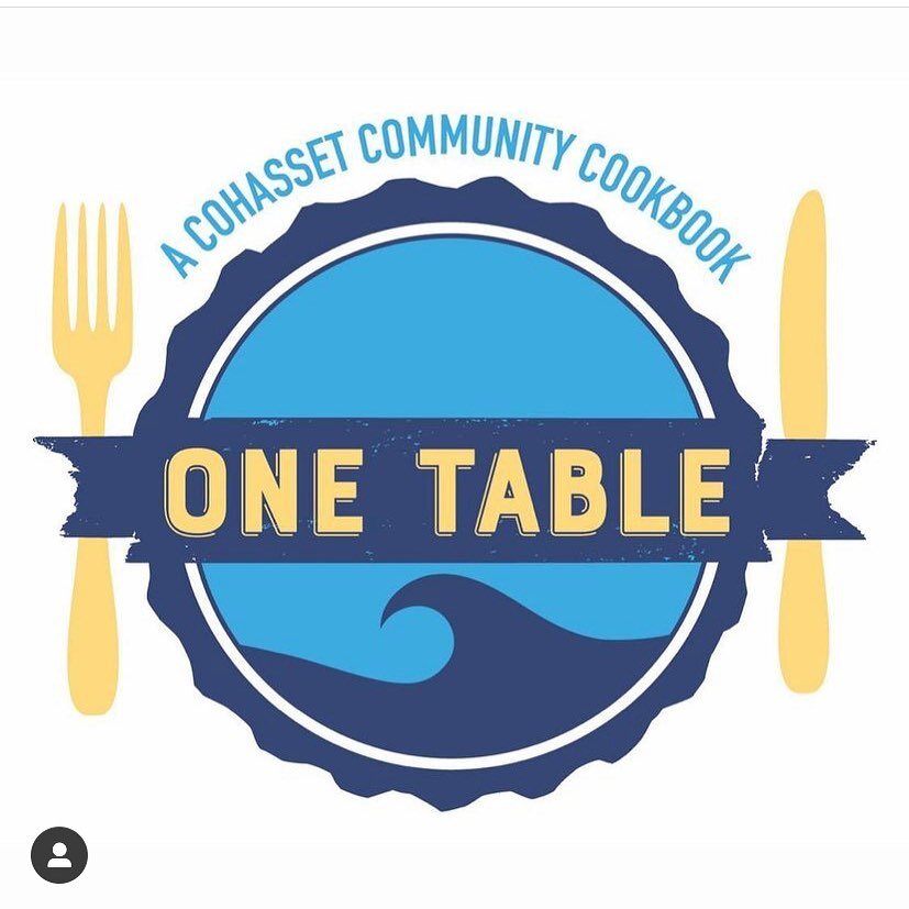 One Table Cohasset
. . . 
 Building a community cookbook for Cohasset together.
. . . 
OneTableCohasset.com/submit/